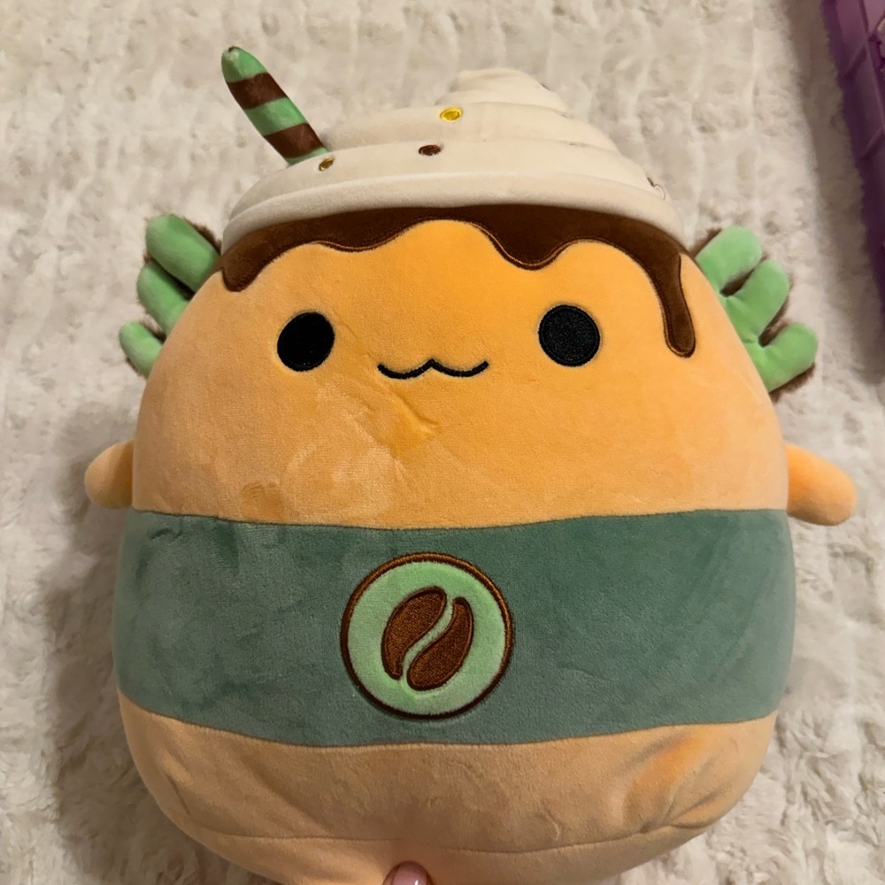 Cute Coffee Squishmallow Toy - Picture 2 of 4